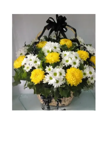 Funeral bouquet "Eternal Light"