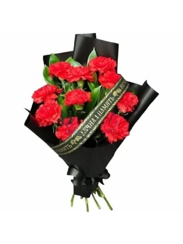 Buchet funerar "Durere în tăcere"
