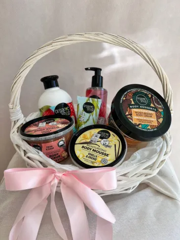 Set cadou cu cosmetice naturale Organic