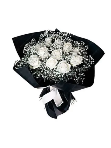 Funeral bouquet "Silence of the Heavens"