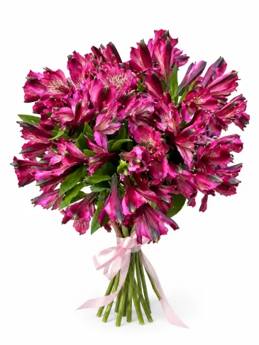 Buchet de alstroemerii mov „Hanna”