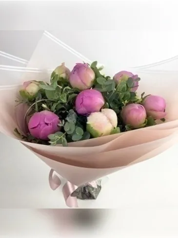 Buchet de bujori „Melissa”