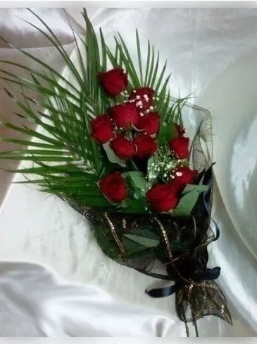 Buchet funerar "Pentru totdeauna cu tine"