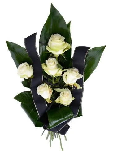 Buchet funerar "Rămas bun pur"