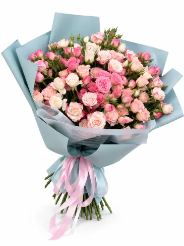 Buchet din trandafiri spray "Rosalina"