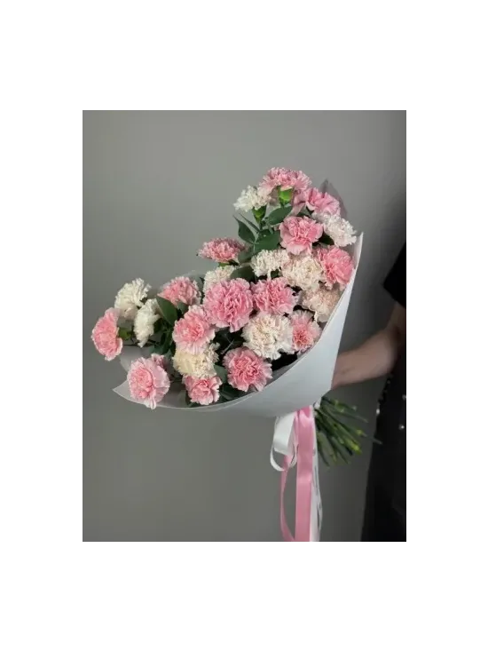 Buchet de dianthus delicat „Agata”