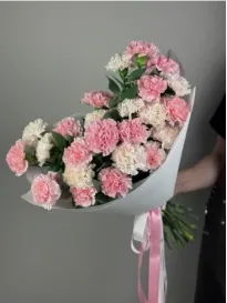 Buchet de dianthus delicat „Agata”